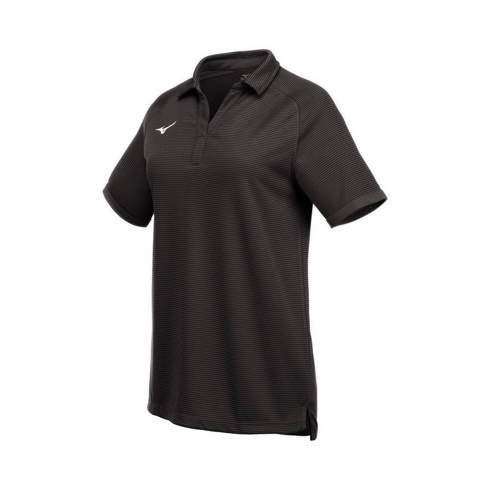 Mizuno Women's Scout Polo Black (530080-DMZ)